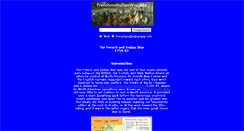 Desktop Screenshot of frenchandindianwar.info